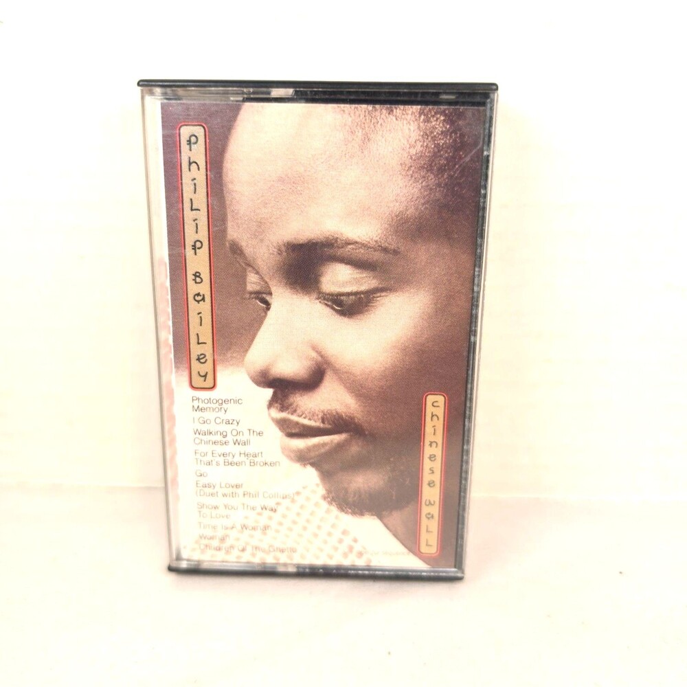 Philip Bailey Chinese Wall Cassette 1984 CBS Records